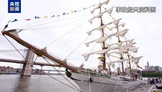 墨西哥海军船只撞上布鲁克林大桥 已致19人受伤