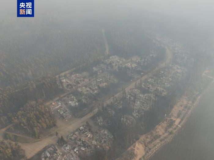 野火烟雾弥漫 加拿大发布空气质量预警