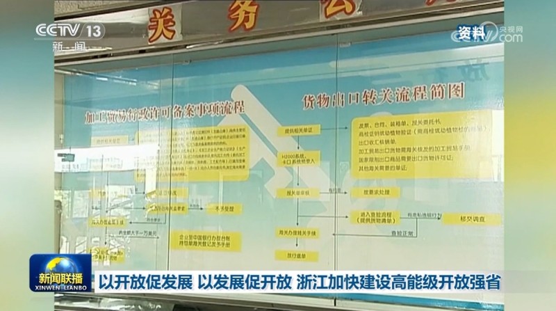 以开放促发展  以发展促开放  浙江加快建设高能级开放强省