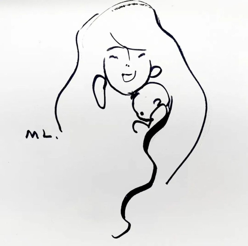 母亲节，看韩美林艺术长卷中的母爱深情
