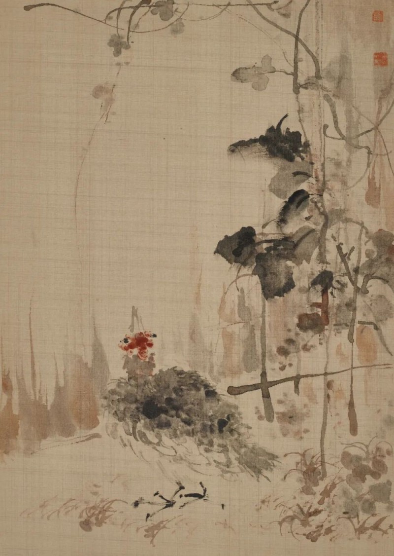 刘万鸣指墨作品