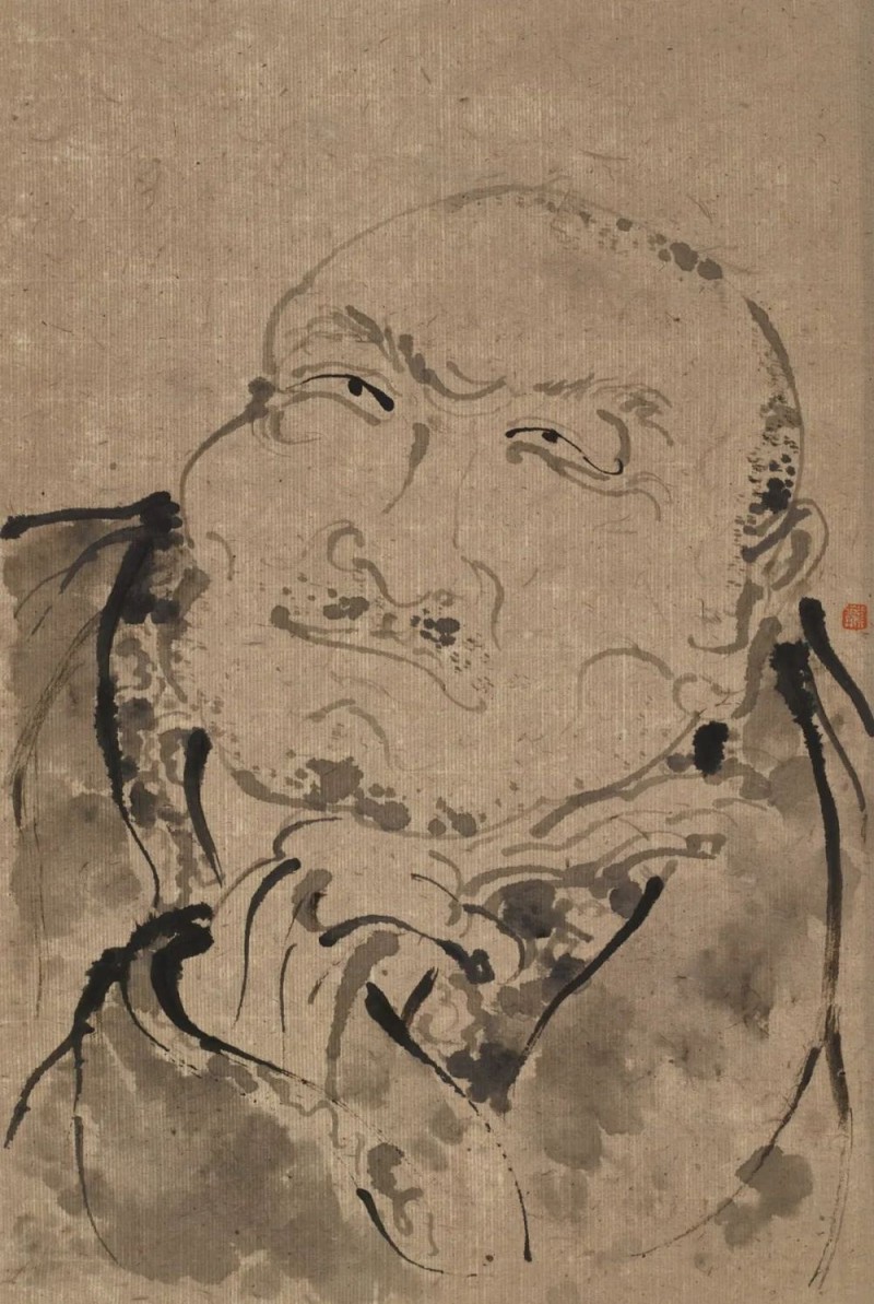 刘万鸣指墨作品