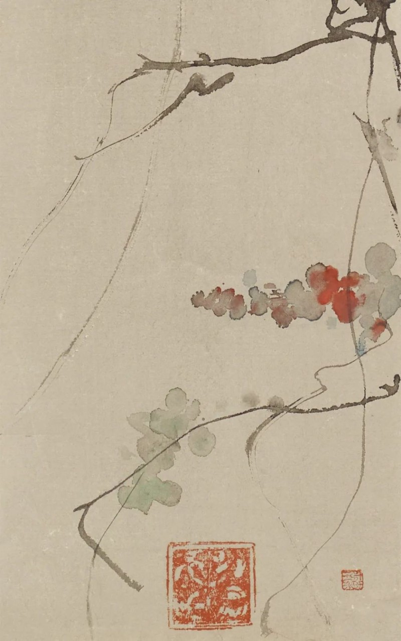 刘万鸣指墨作品