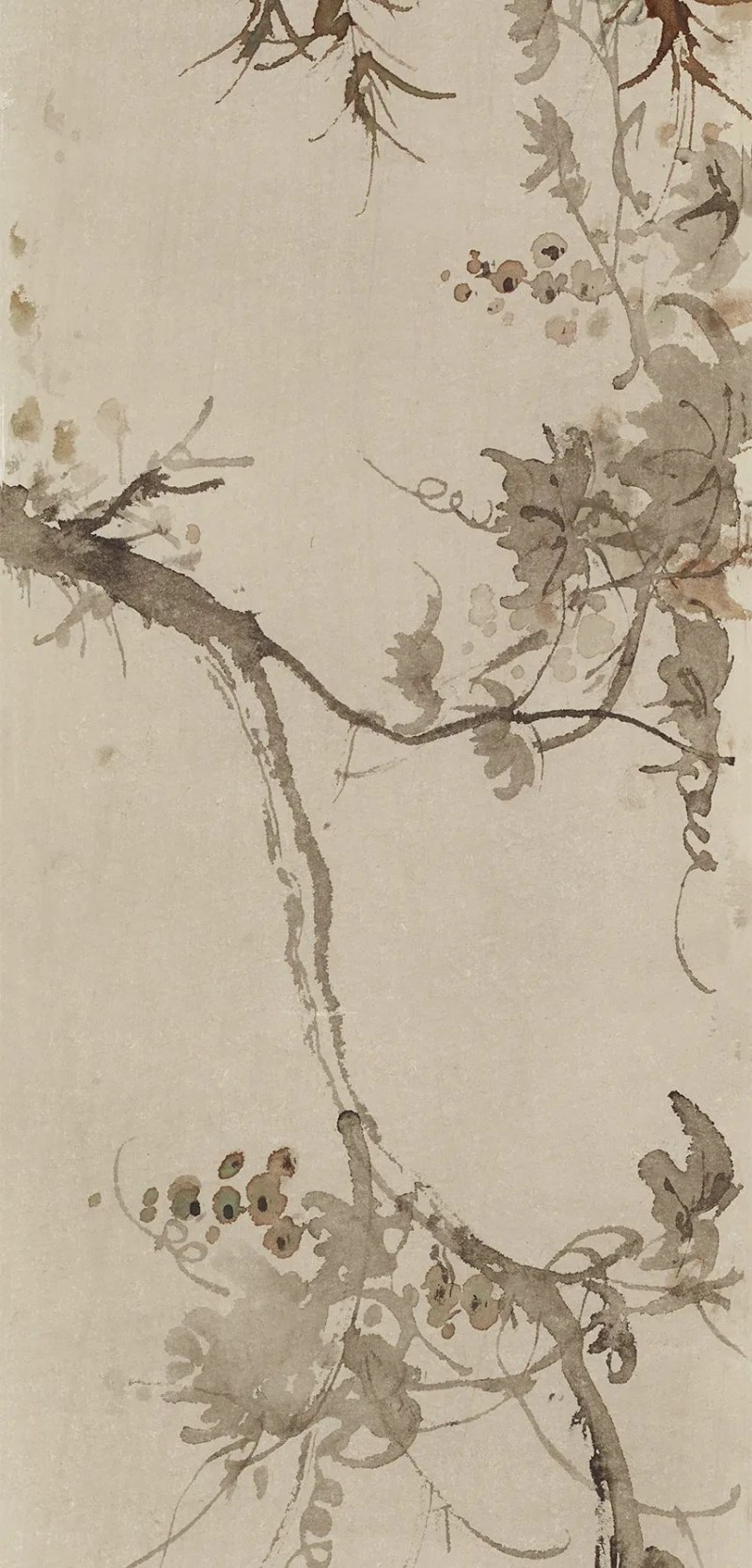 刘万鸣指墨作品