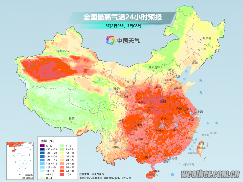 未来三天 这些重点旅游城市最高气温或超37℃