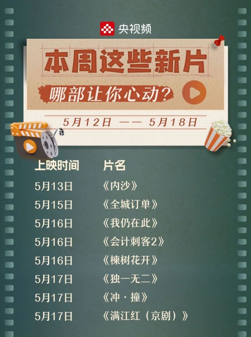 重磅！央视频电影票售票系统，即将上线→