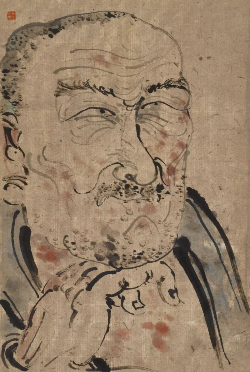 刘万鸣指墨作品