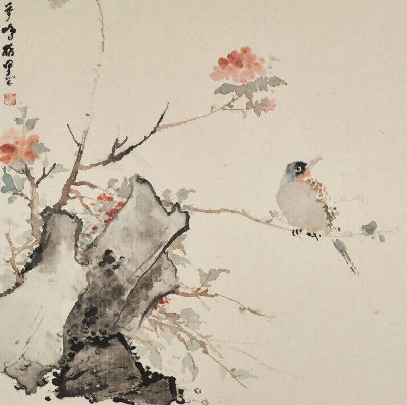 刘万鸣指墨作品