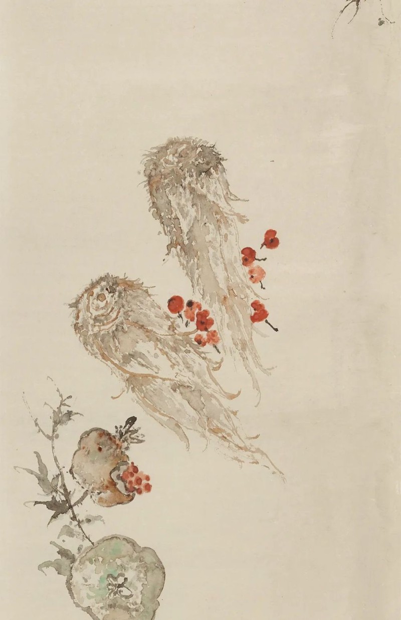 刘万鸣指墨作品
