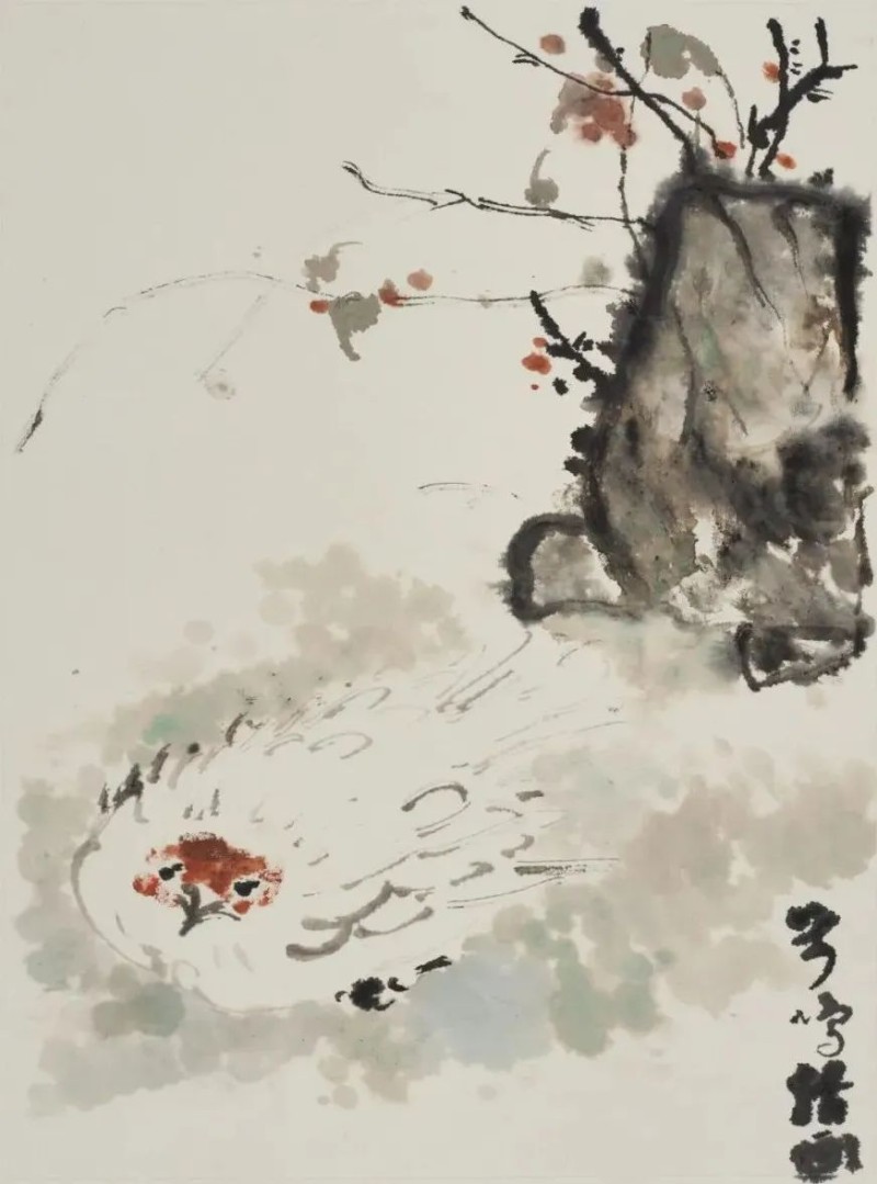 刘万鸣指墨作品
