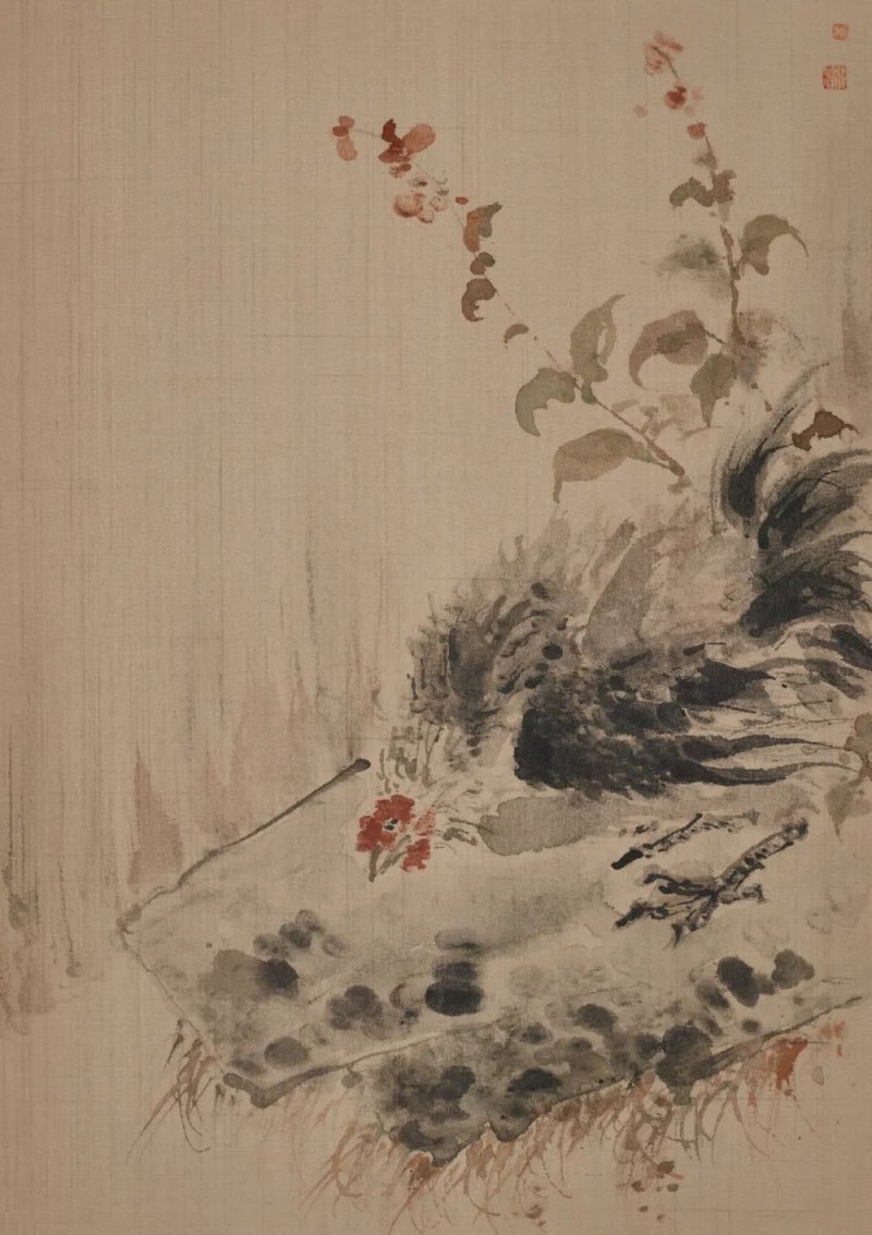 刘万鸣指墨作品