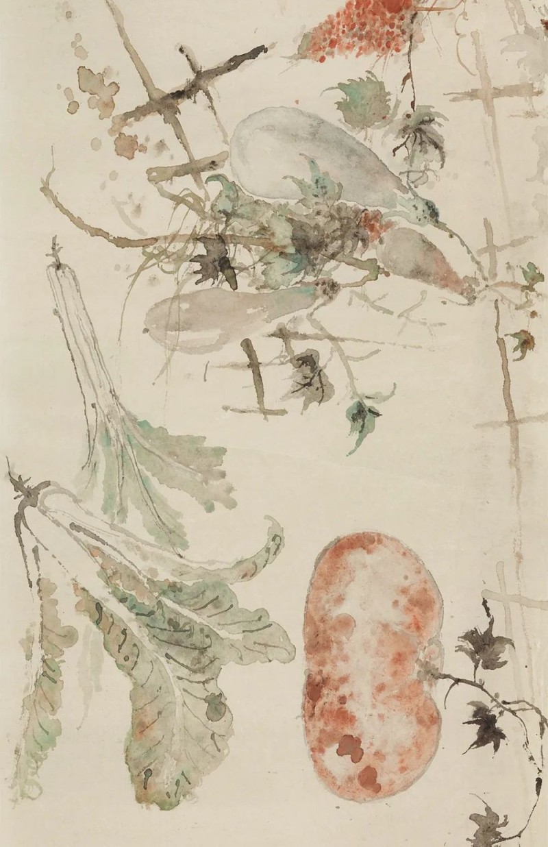刘万鸣指墨作品