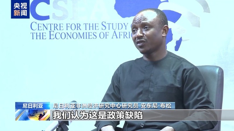 尼日利亚学者：美关税政策破坏全球贸易生态系统