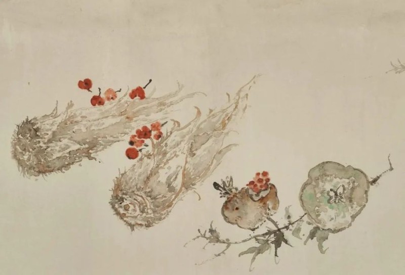 刘万鸣指墨作品
