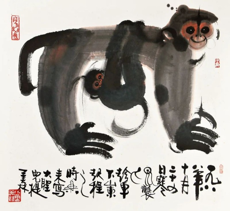 母亲节，看韩美林艺术长卷中的母爱深情