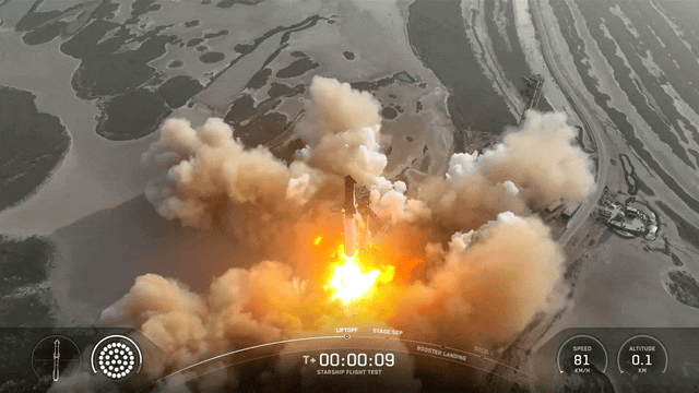 马斯克的星舰试飞又炸了，成功上天却功亏一篑