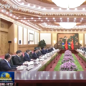 习近平同巴西总统卢拉会谈
