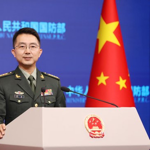 新任国防部新闻发言人蒋斌正式亮相