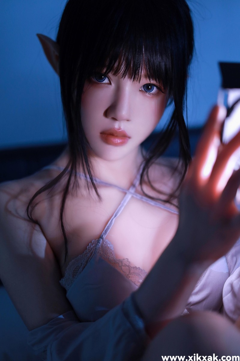 桜桃喵 – NO.179 精灵-盏月【两种色调】 [76P]