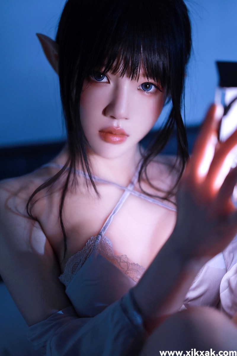 桜桃喵 – NO.179 精灵-盏月【两种色调】 [76P]