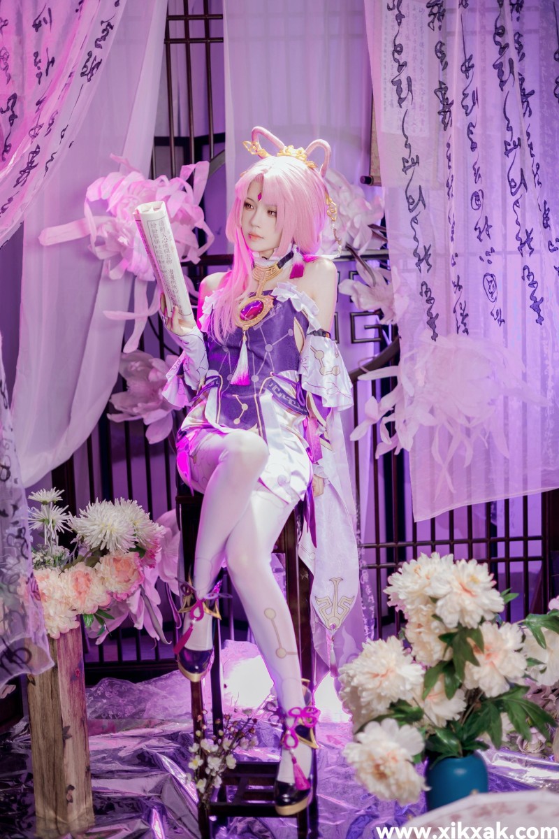 桜桃喵 – NO.206 符玄 [27P2V]