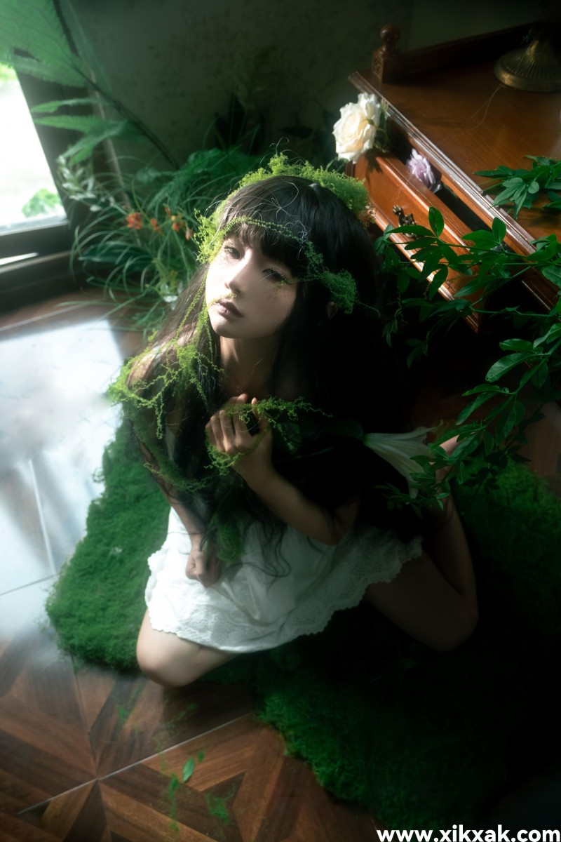 蠢沫沫 – NO.373 2024年会员 白吊带 [36P]