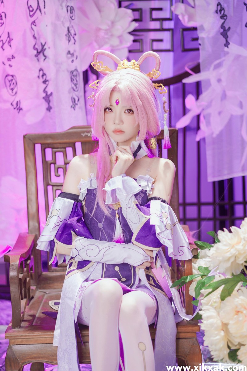 桜桃喵 – NO.206 符玄 [27P2V]