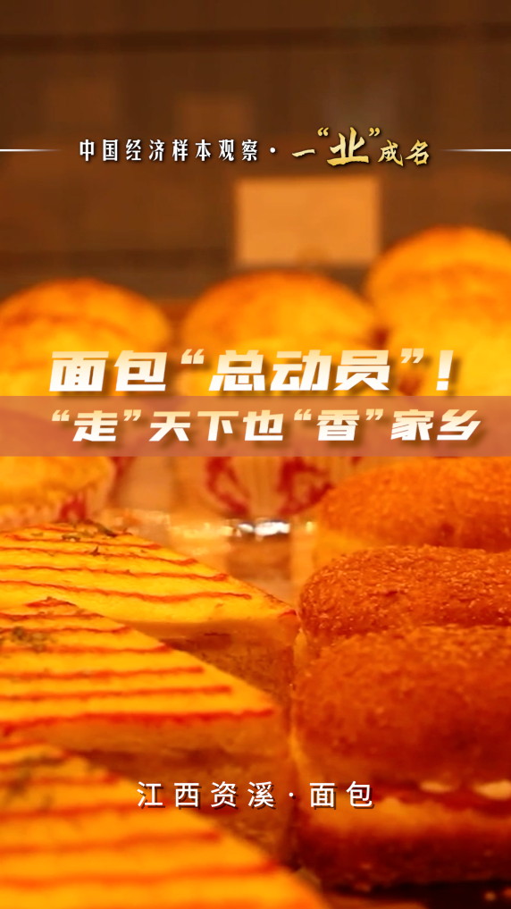 中国经济样本观察・一“业”成名丨面包“总动员”！“走”天下也“香”家乡