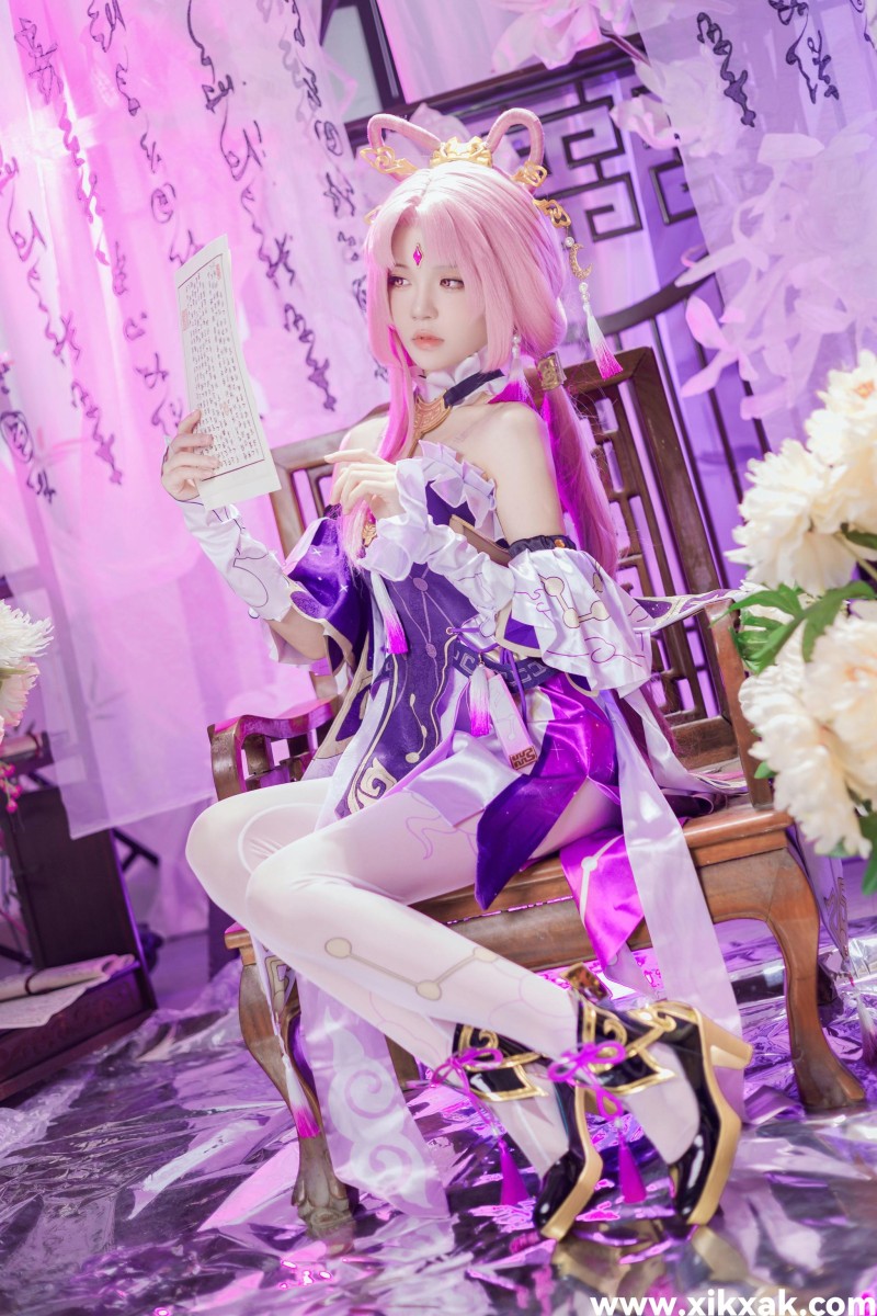 桜桃喵 – NO.206 符玄 [27P2V]