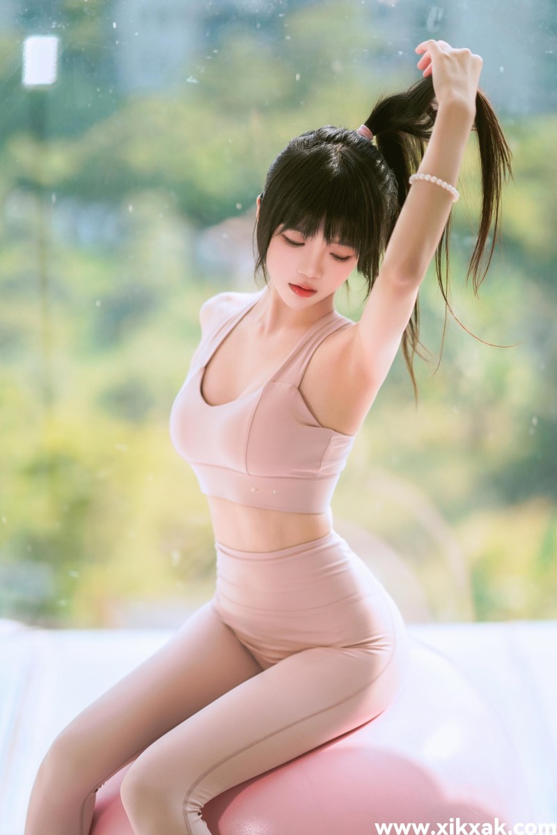 桜桃喵 – NO.205 瑜伽服 [45P]