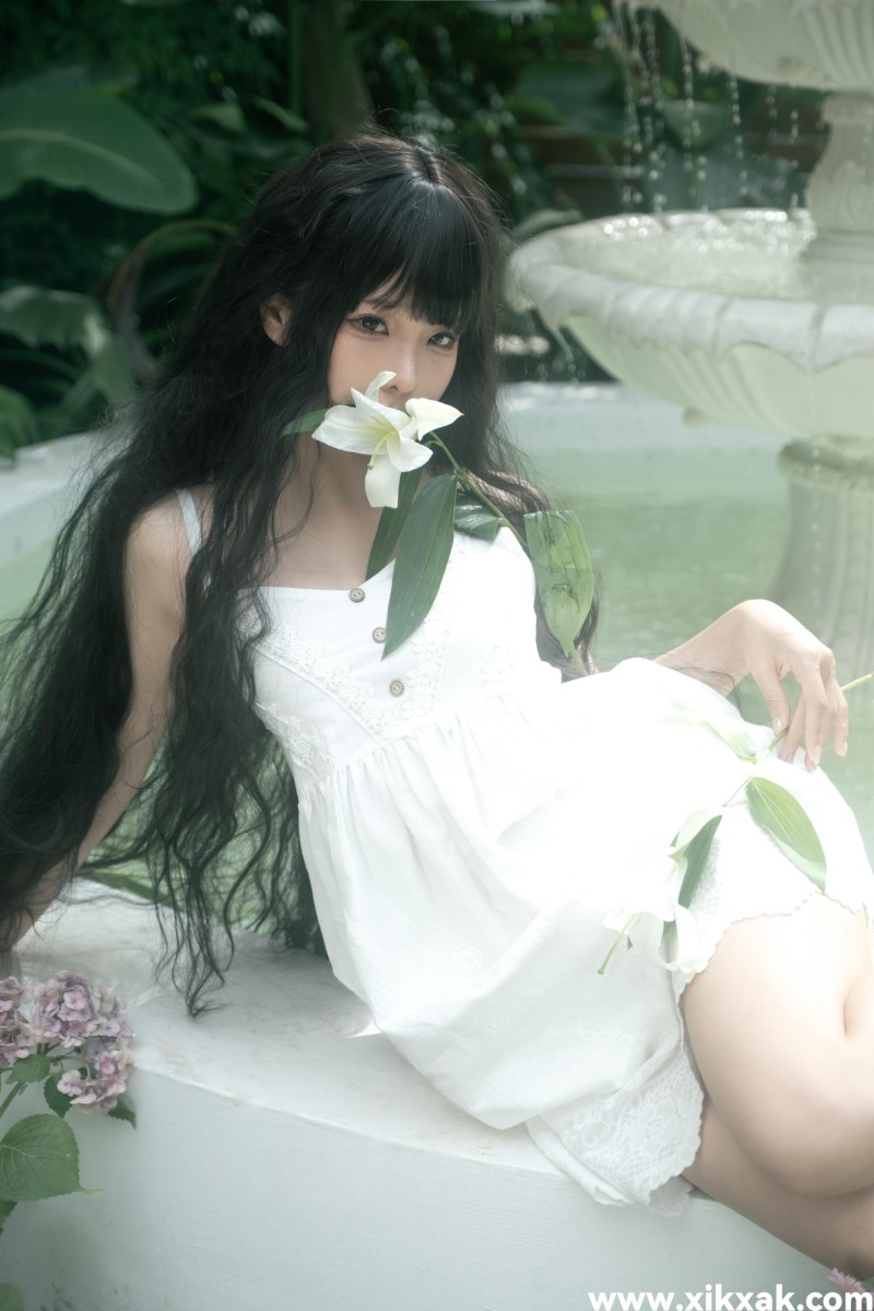 蠢沫沫 – NO.373 2024年会员 白吊带 [36P]