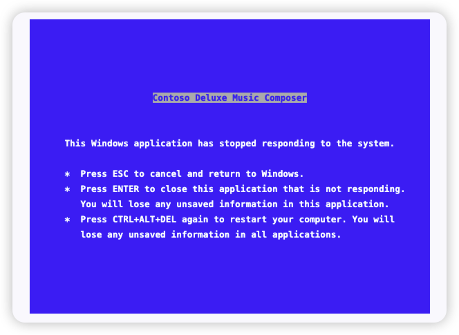 40 岁的 Windows 蓝屏要完蛋了，我第一个拍手鼓掌