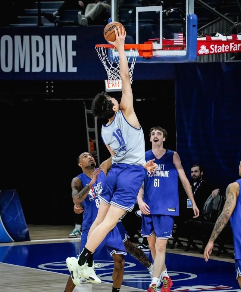 中国球员如何正确参选NBA，杨瀚森和团队给打了个样