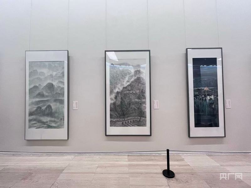 “畅神――中国写意画作品展”在中国美术馆开幕