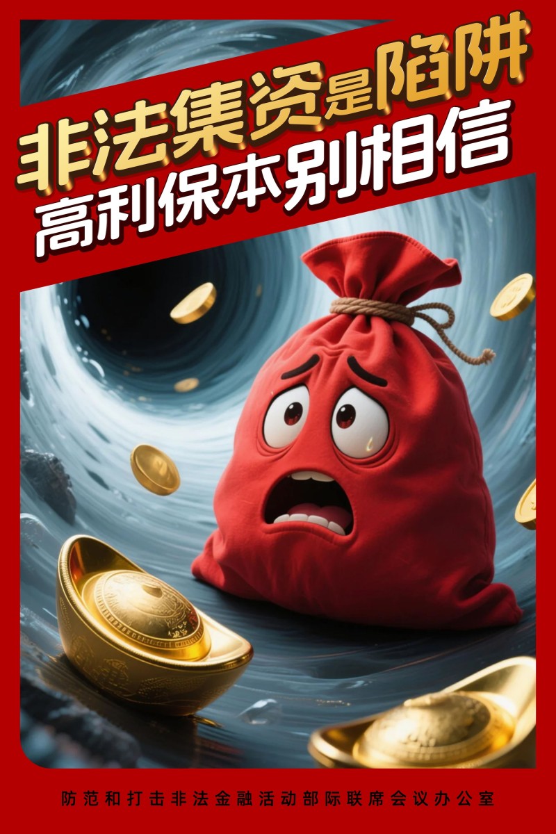 非法集资是陷阱  高利保本别相信  “6・15”防范非法金融活动集中宣传日