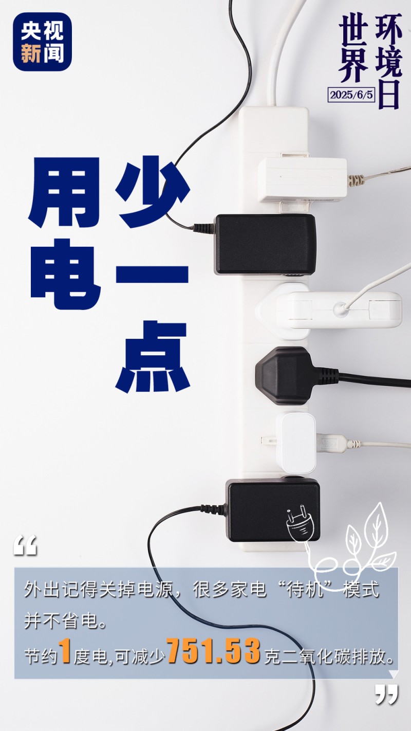 世界环境日丨做一点=好“亿”点  生活中的小细节你做到了吗