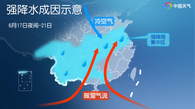 南方新一轮强降雨即将开启 核心影响区域有哪些？