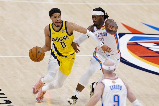 NBA总冠军诞生！雷霆4-3战胜步行者夺冠，哈利伯顿伤退太令人心碎