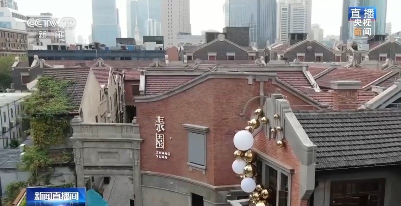 上海古建筑日均“行走”10米 7500吨石库门建筑群完成归位