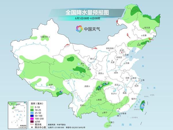 全国大部晴多雨少  北方干热暴晒南方闷热难耐