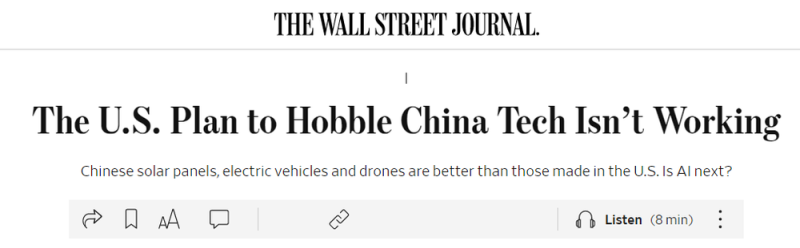 【中国那些事儿】美媒：三个独特优势使中国在全球科技竞赛中崛起