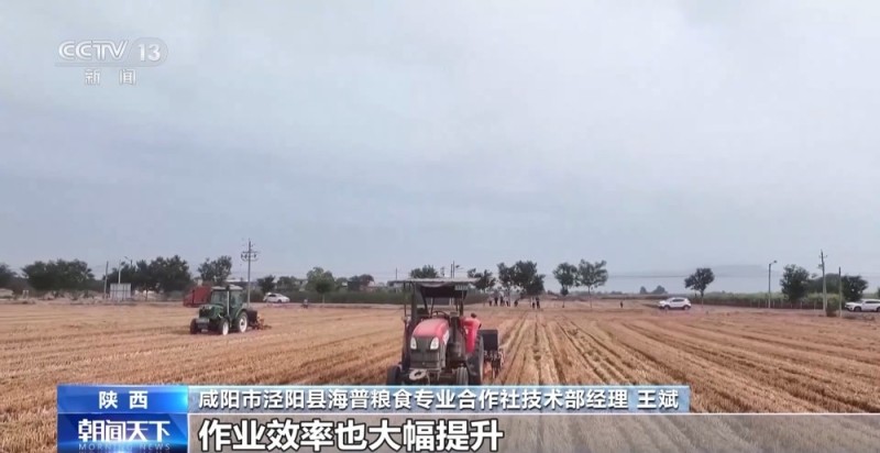机损率仅0.5% 每亩多赚15元 科技助力夏收创造良性循环