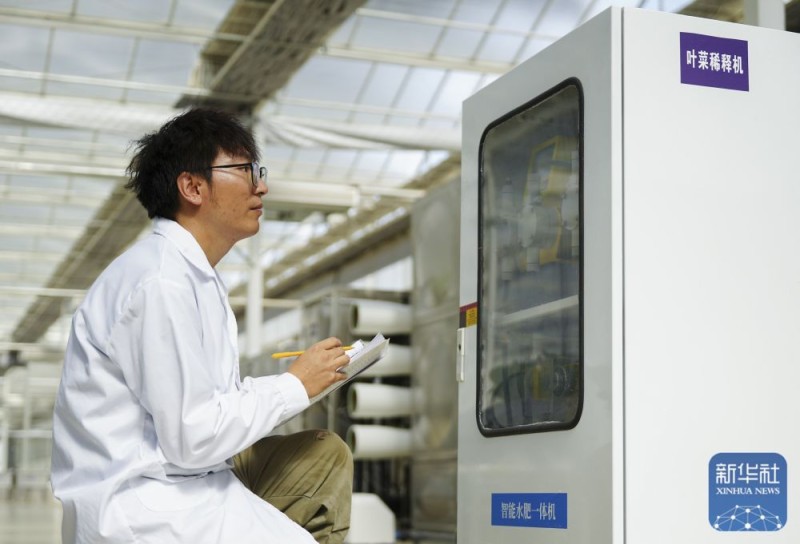 对口援疆助力戈壁兴建智慧农业植物工厂
