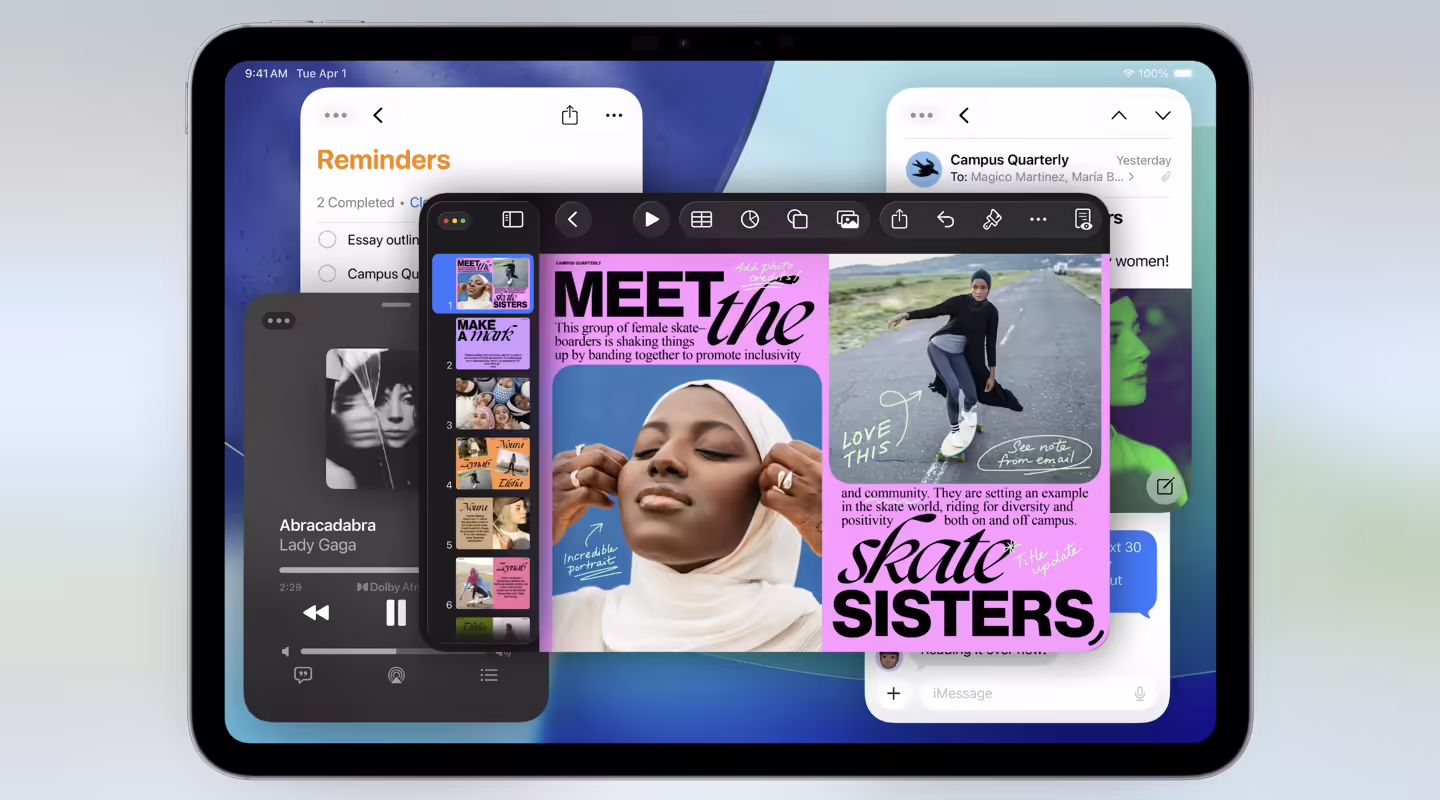 苹果 iPadOS 26 登场:多任务处理 / 文件 App“史诗级更新”近似 macOS