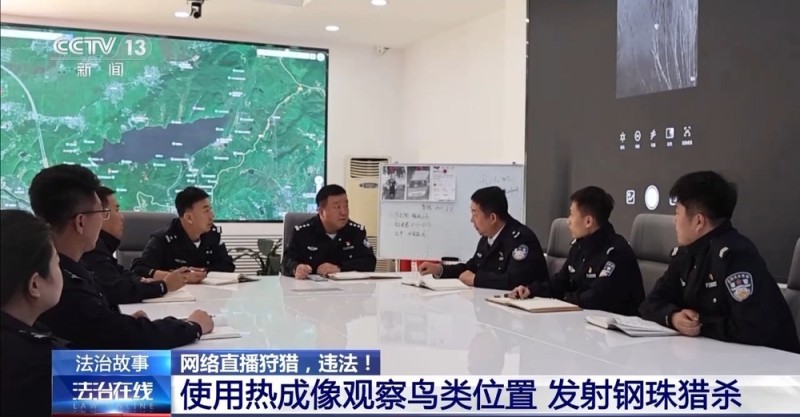 主播为“涨粉”直播猎鸟 黑色链条被警方打掉