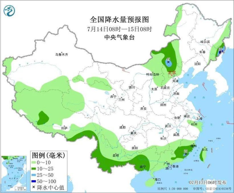 我国中东部下周初炎热程度将达鼎盛  多地未来7天高温全勤