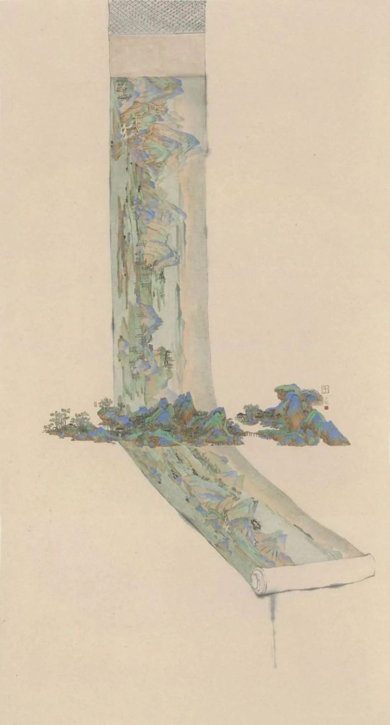 传移模写：中央美术学院中国画临摹教学作品展在成都市美术馆对公众开放