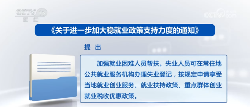 政策“组合拳”接续发力稳就业稳企业  |  政策亮点、着力点解读