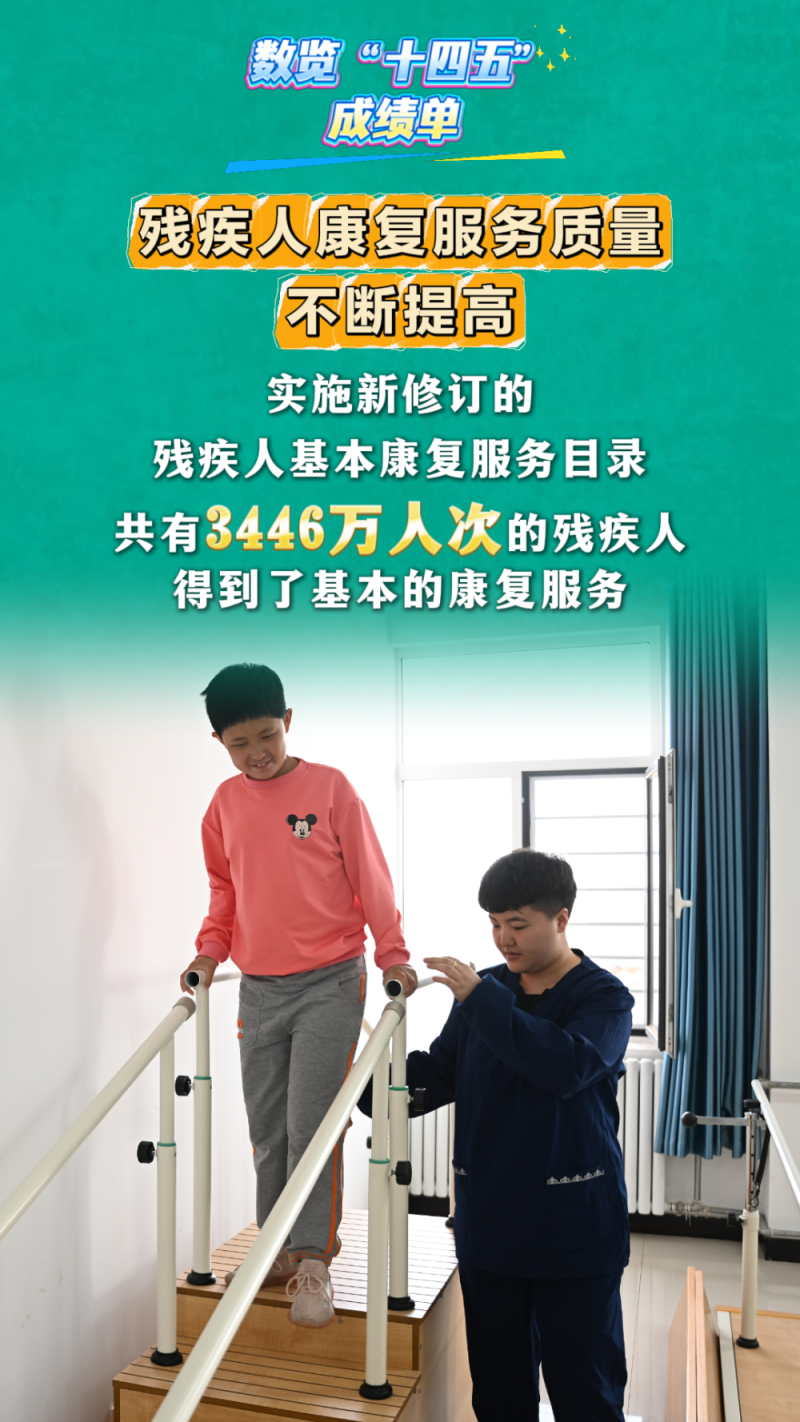 数览“十四五”成绩单｜11项主要指标将如期实现！残疾人事业高质量发展