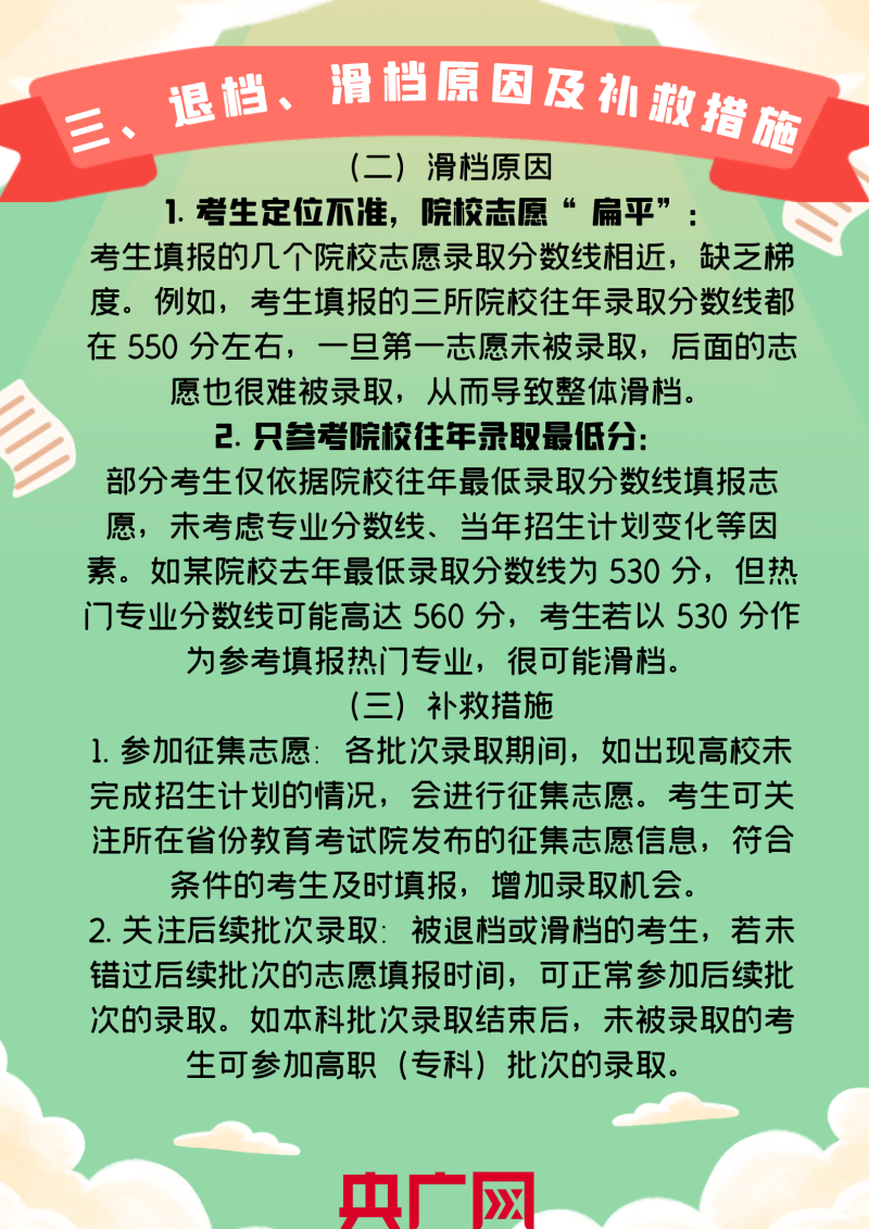 录取进行时！这些动态必须紧盯，关键时刻别“掉链子”